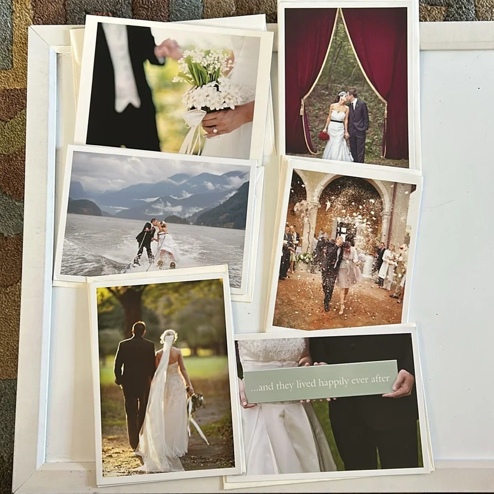 Lot of 11 Wedding Themed Cards (Bundle‎ of 11 cards / new) Palm Press 🤵⛪👰
